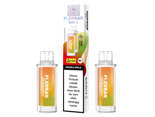 Flerbar - POD Double Apple 20 mg/ml (2 Stück pro Packung)