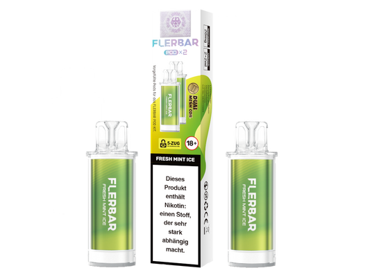 Flerbar - POD Fresh Mint Ice 20 mg/ml (2 Stück pro Packung)