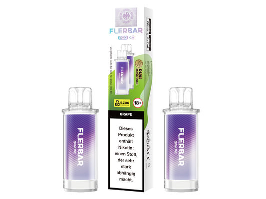Flerbar - POD Grape 20 mg/ml (2 Stück pro Packung)