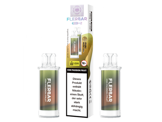 Flerbar - POD Kiwi Passion Fruit 20 mg/ml (2 Stück pro Packung)