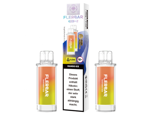 Flerbar - POD Mango Ice 20 mg/ml (2 Stück pro Packung)