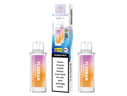 Flerbar - POD Passion Fruit 20 mg/ml (2 Stück pro Packung)