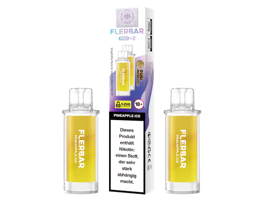 Flerbar - POD Pineapple Ice 20 mg/ml (2 Stück pro Packung)