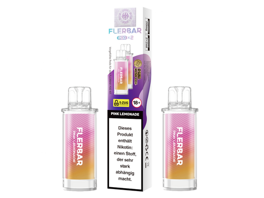 Flerbar - POD Pink Lemonade 20 mg/ml (2 Stück pro Packung)