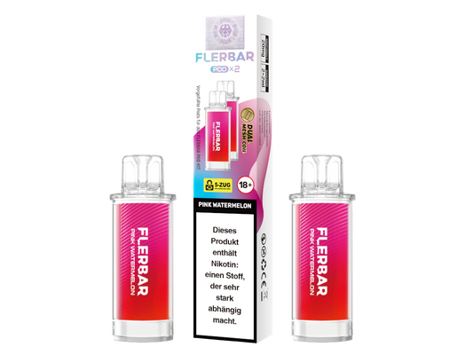 Flerbar - POD Pink Watermelon 20 mg/ml (2 Stück pro Packung)
