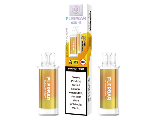 Flerbar - POD Summer Fruit 20 mg/ml (2 Stück pro Packung)