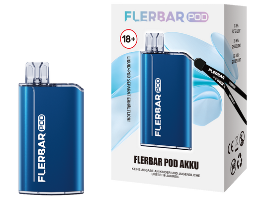 Flerbar - POD Akku 500 mAh blau
