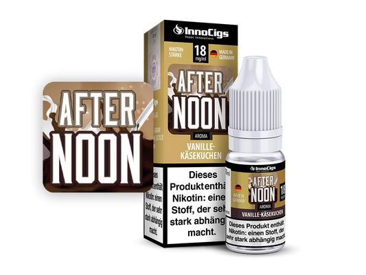 InnoCigs - Afternoon Vanille-Käsekuchen Aroma 9 mg/ml