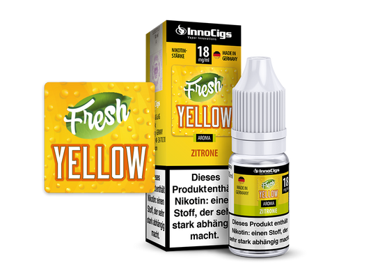 InnoCigs - Fresh Yellow Zitrone Aroma 9 mg/ml