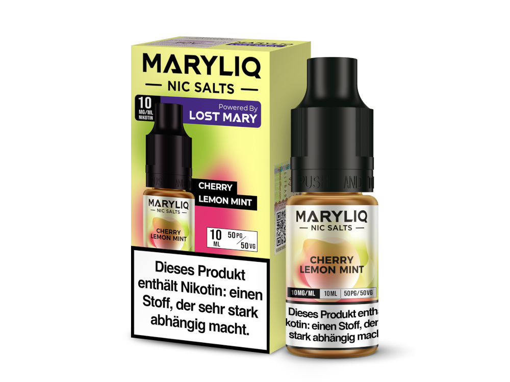 MARYLIQ - Cherry Lemon Mint - Nikotinsalz Liquid 10 mg/ml