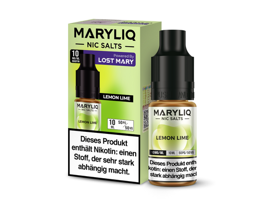 MARYLIQ - Lemon Lime - Nikotinsalz Liquid 10 mg/ml