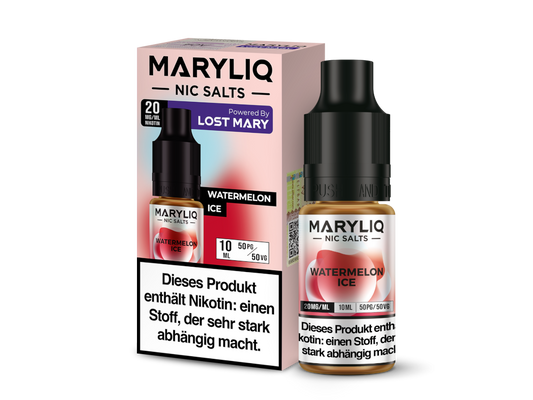 MARYLIQ - Watermelon Ice - Nikotinsalz Liquid 20 mg/ml