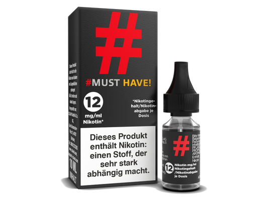 Must Have - # - E-Zigaretten Liquid 12 mg/ml