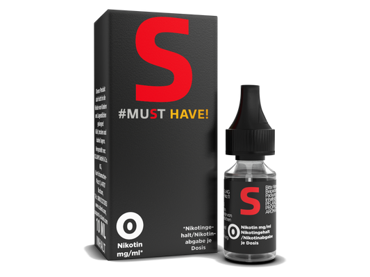 Must Have - S - E-Zigaretten Liquid 0 mg/ml