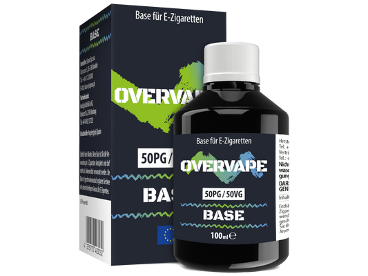 Overvape - 100 ml Basis 50PG/50VG 0 mg/ml