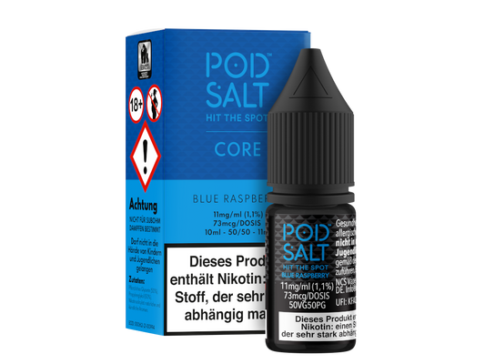 Pod Salt Core - Blue Raspberry - Nikotinsalz Liquid 11 mg/ml
