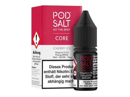 Pod Salt Core - Cherry Ice - Nikotinsalz Liquid 11 mg/ml