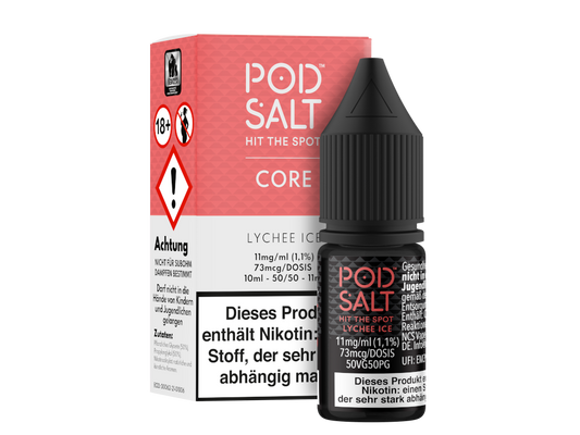 Pod Salt Core - Lychee Ice - Nikotinsalz Liquid 11 mg/ml