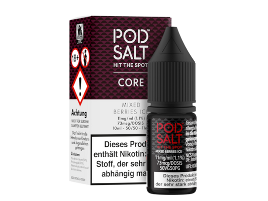 Pod Salt Core - Mixed Berries Ice - Nikotinsalz Liquid 11 mg/ml