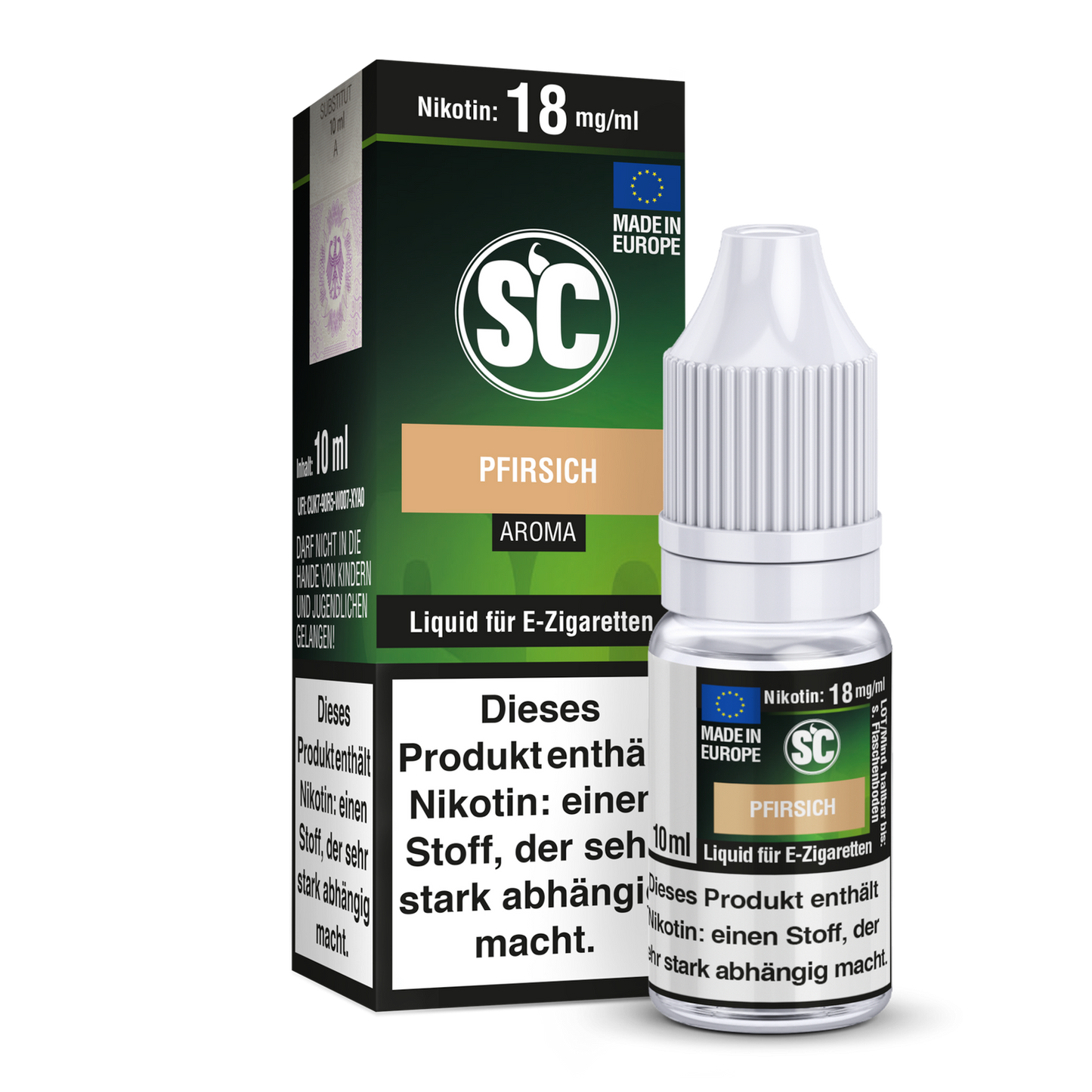 SC Liquid - Pfirsich 12 mg/ml