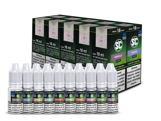 SC Liquid - Fruit Probierbox 6 mg/ml