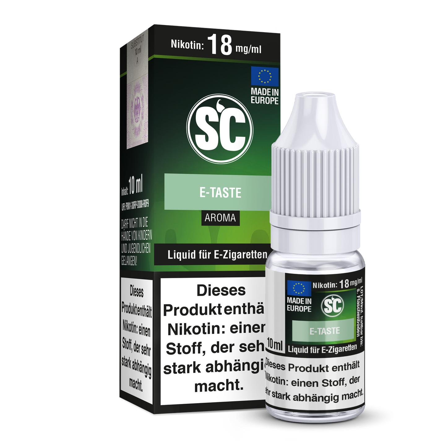 SC Liquid - E-Taste 18 mg/ml