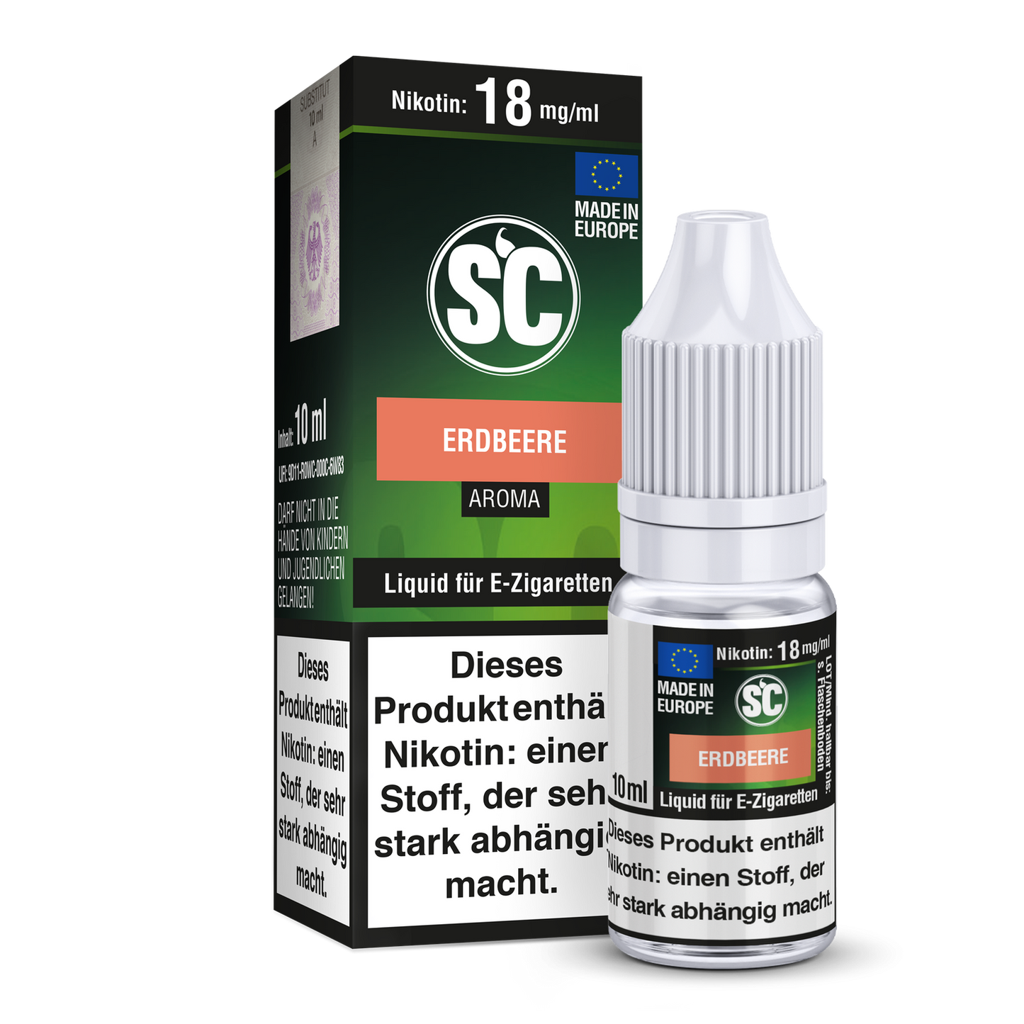 SC Liquid - Erdbeere 0 mg/ml