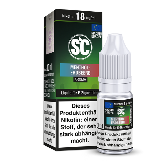 SC Liquid - Menthol-Erdbeere 6 mg/ml
