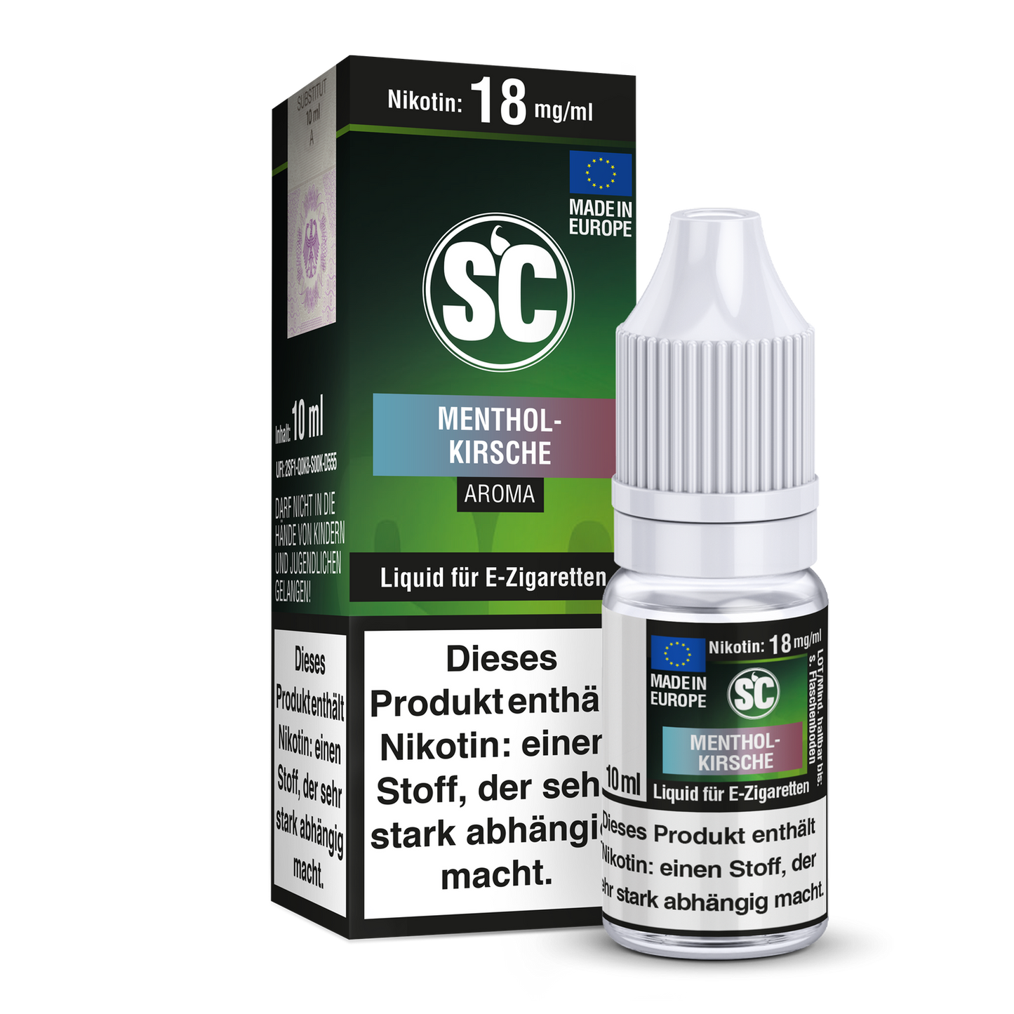 SC Liquid - Menthol-Kirsche 0 mg/ml