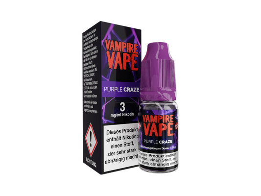 Vampire Vape - Purple Craze E-Zigaretten Liquid 3 mg/ml
