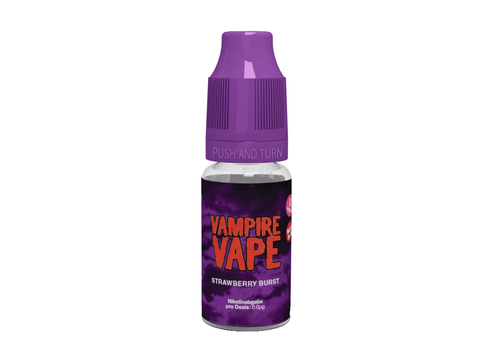 Vampire Vape - Strawberry Burst E-Zigaretten Liquid 12 mg/ml