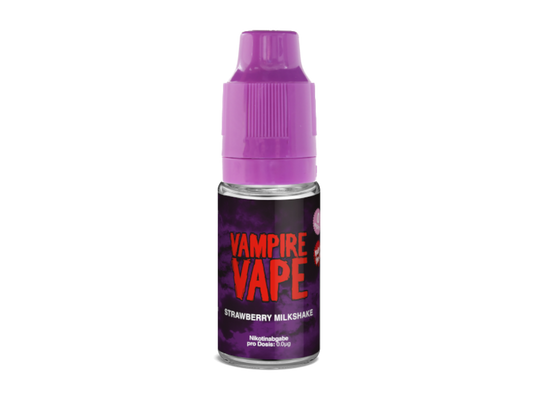 Vampire Vape - Strawberry Milkshake E-Zigaretten Liquid 12 mg/ml